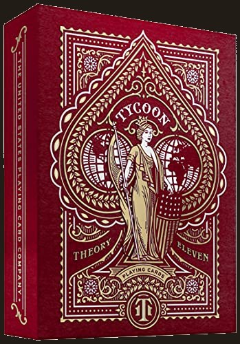 Tycoon Playing Cards - Red