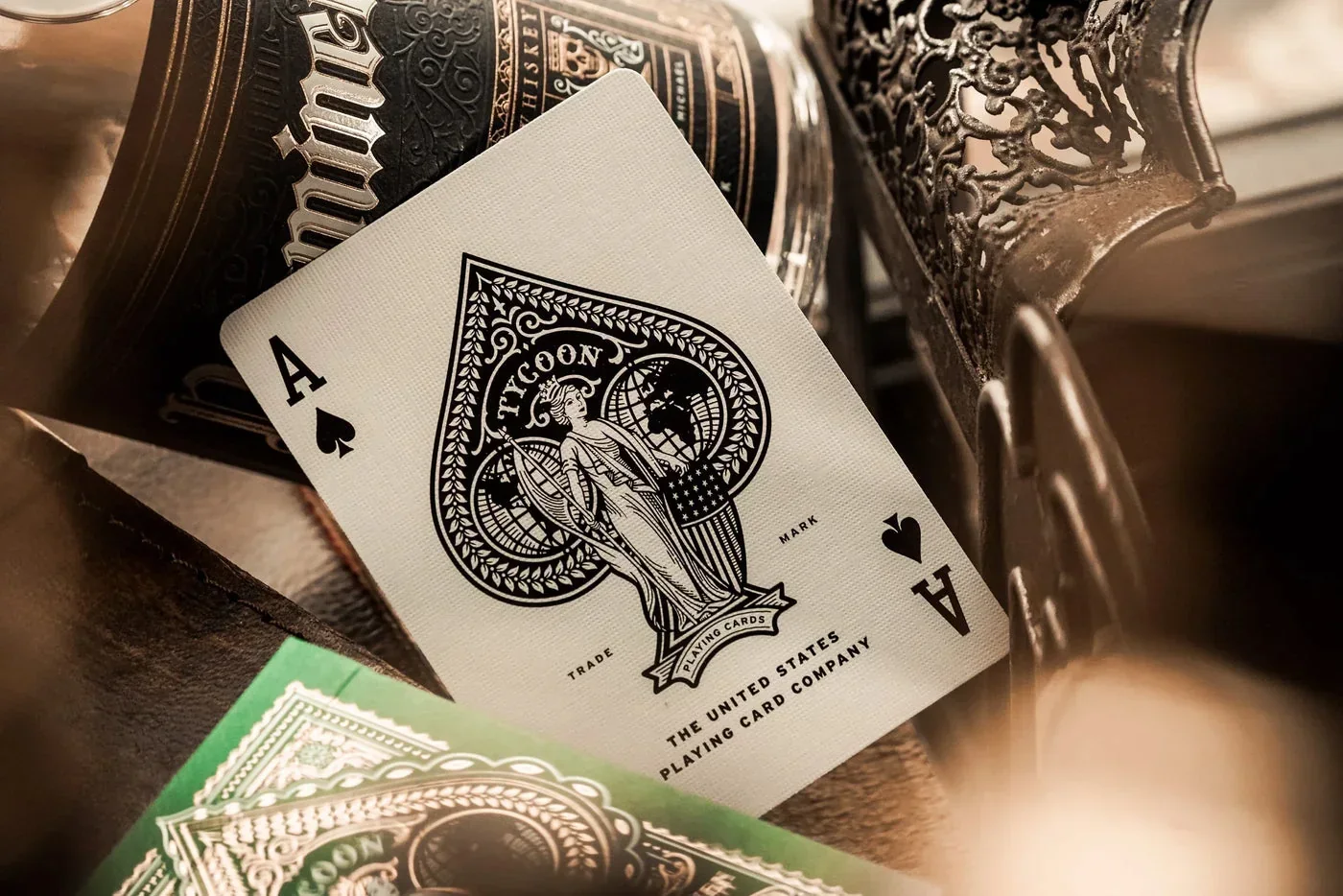 Tycoon Playing Cards - Green