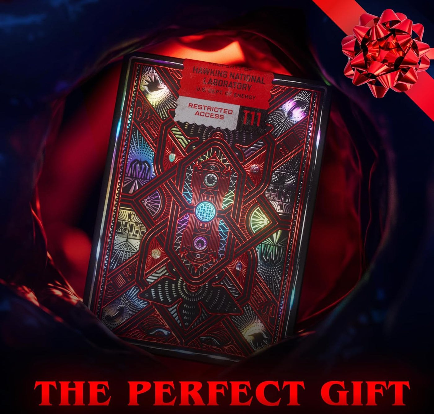 theory11 Stranger Things Premium Playing Cards, Poker Size Standard Index