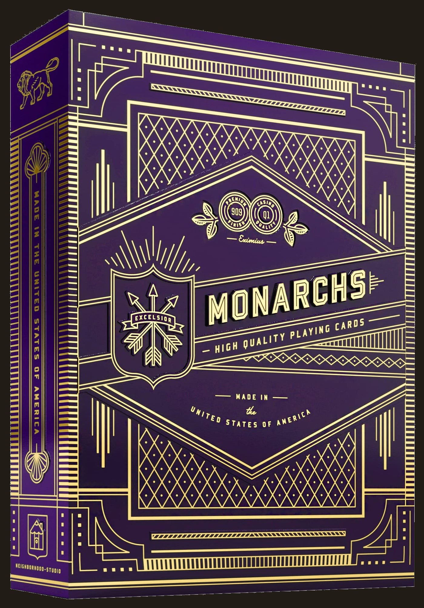 Monarch Playing Cards - Green