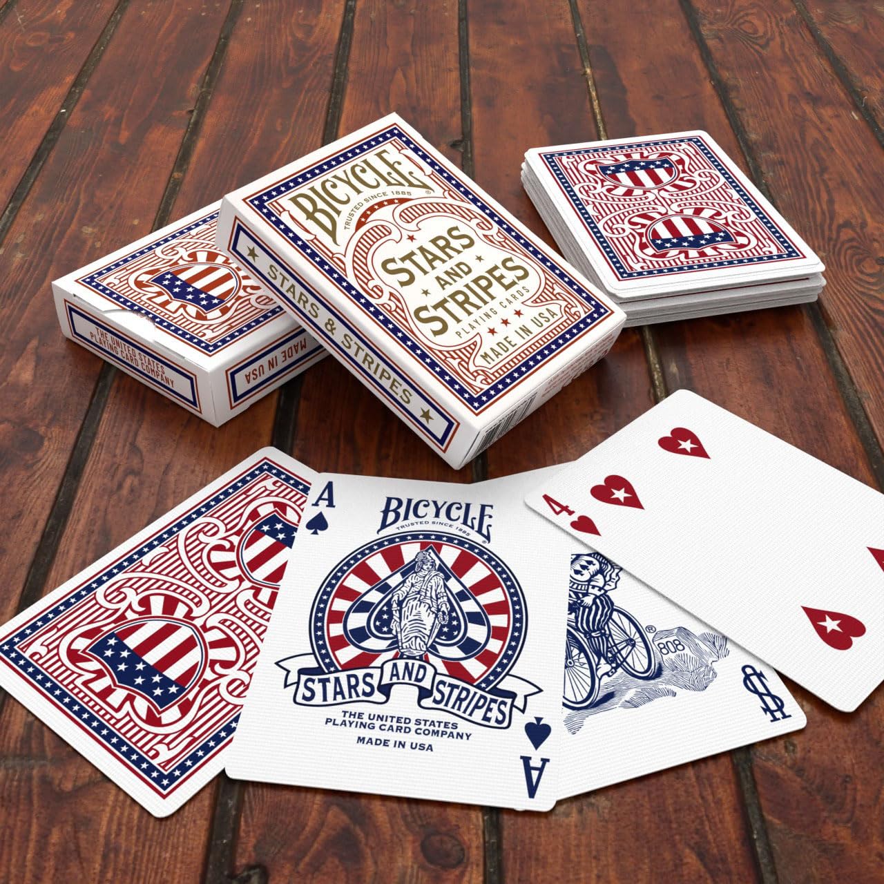 Stars and Stripes Playing Cards