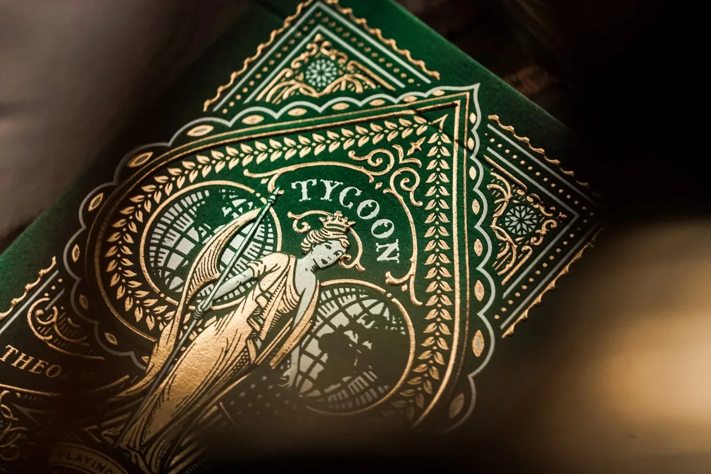 Tycoon Playing Cards - Green