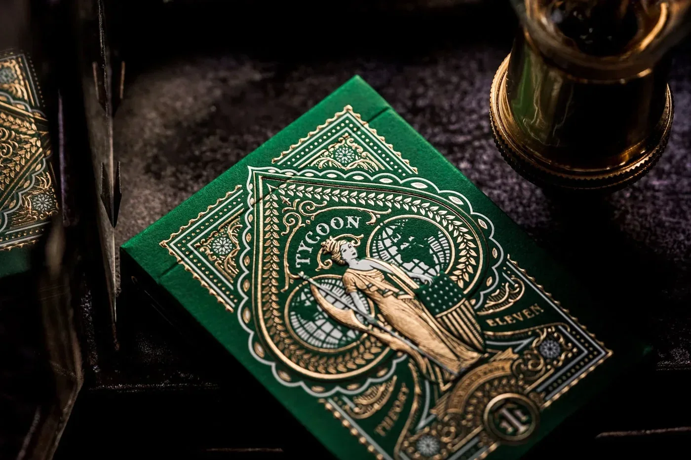Tycoon Playing Cards - Green