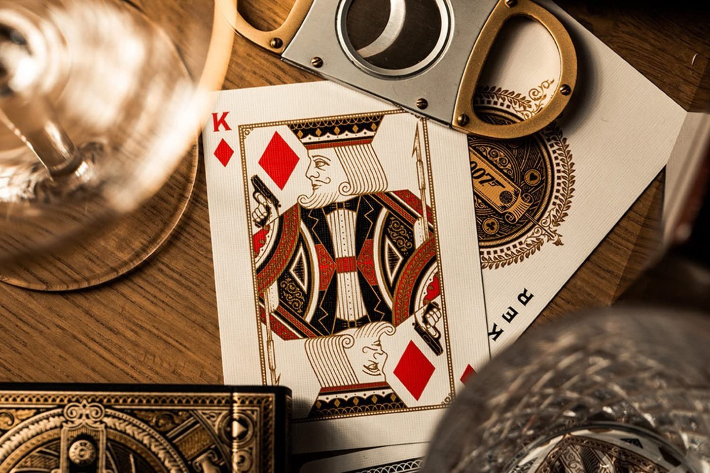 James Bond 007 Playing Cards - Gold