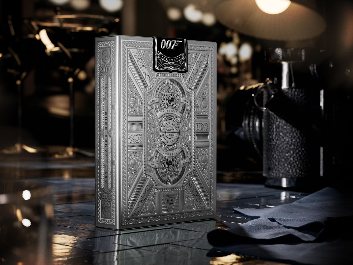 James Bond 007 Playing Cards - Silver