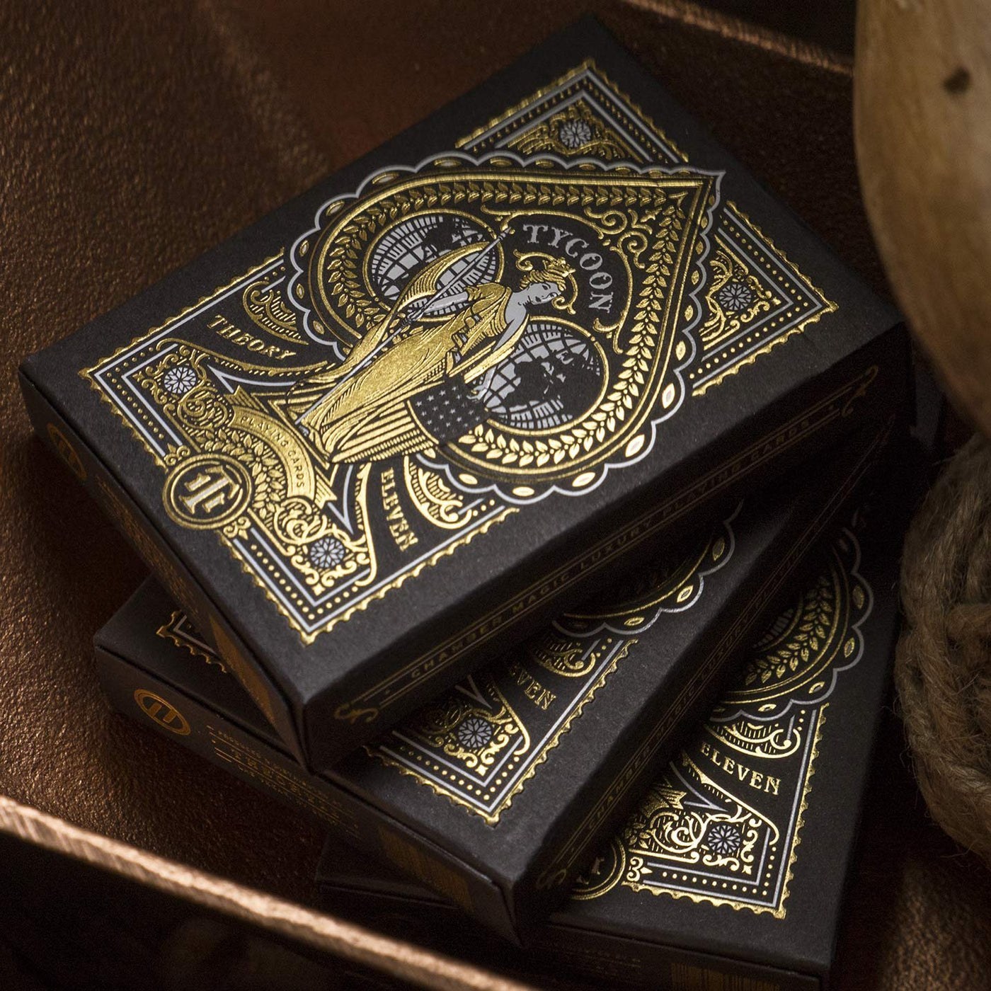 Tycoon Playing Cards - Black