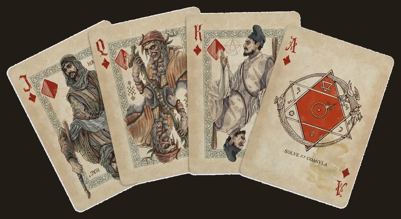 Wizards, Witches & Warlocks Playing Cards