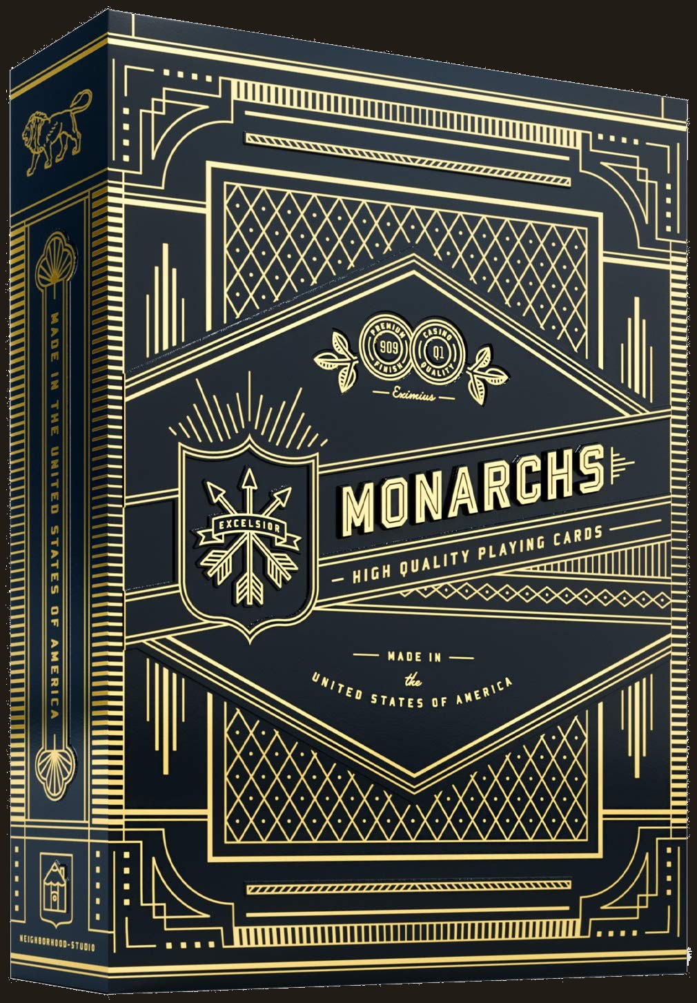 Monarch Playing Cards - Green
