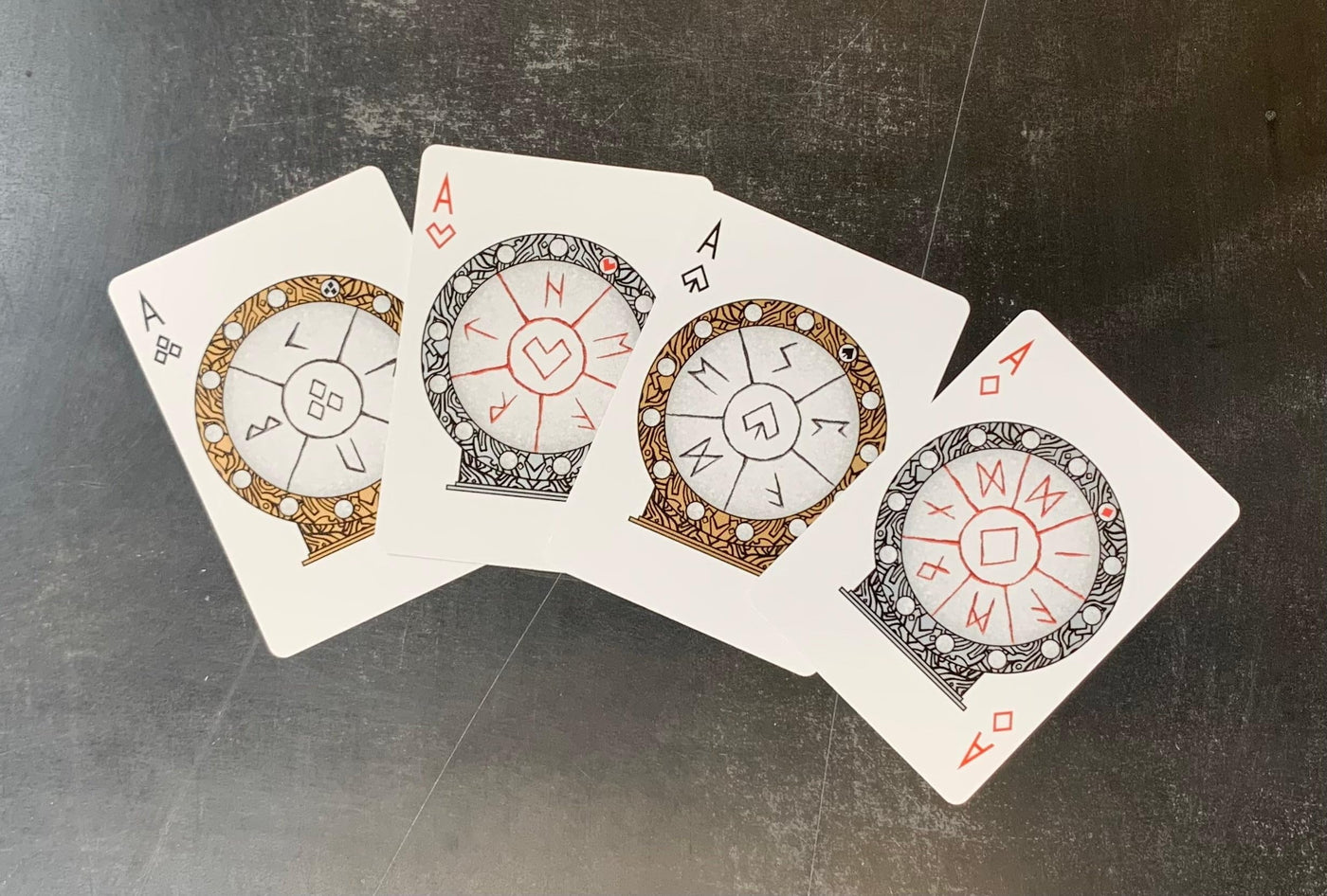 Runes v2 Playing Cards
