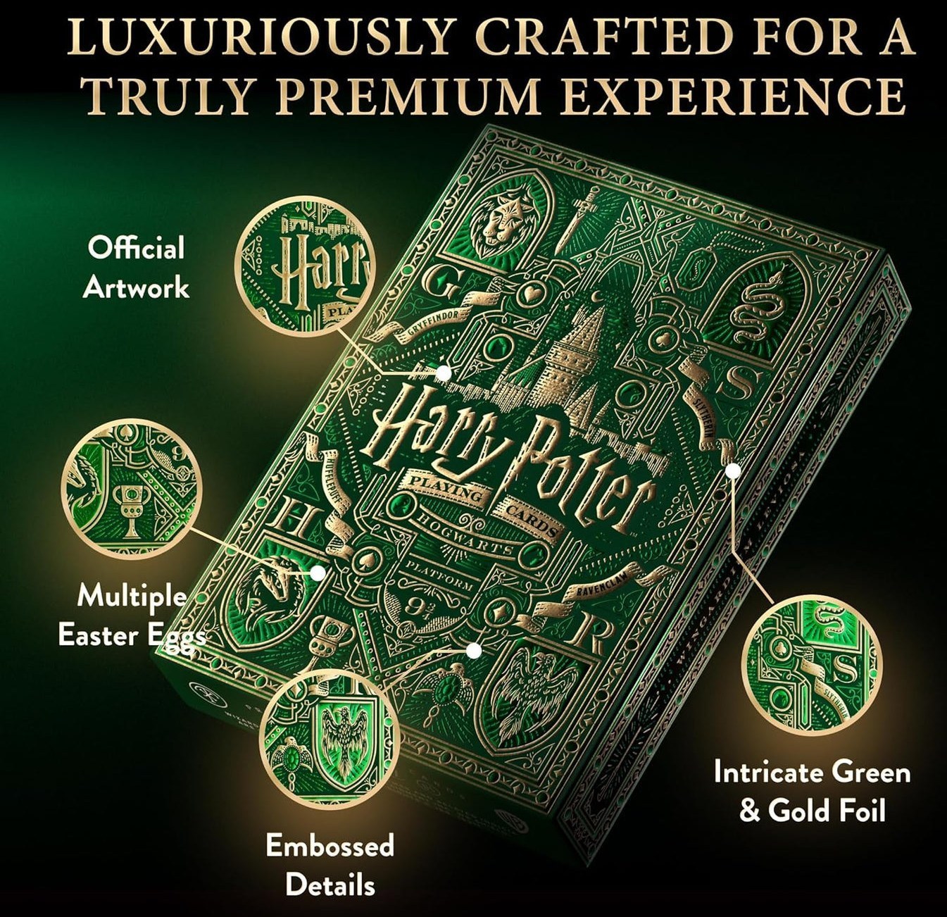 Harry Potter Playing Cards - Slytherin