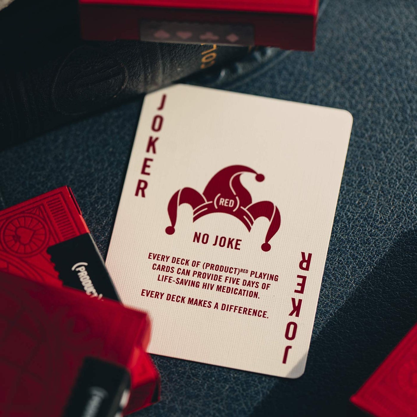 Product(RED) Playing Cards