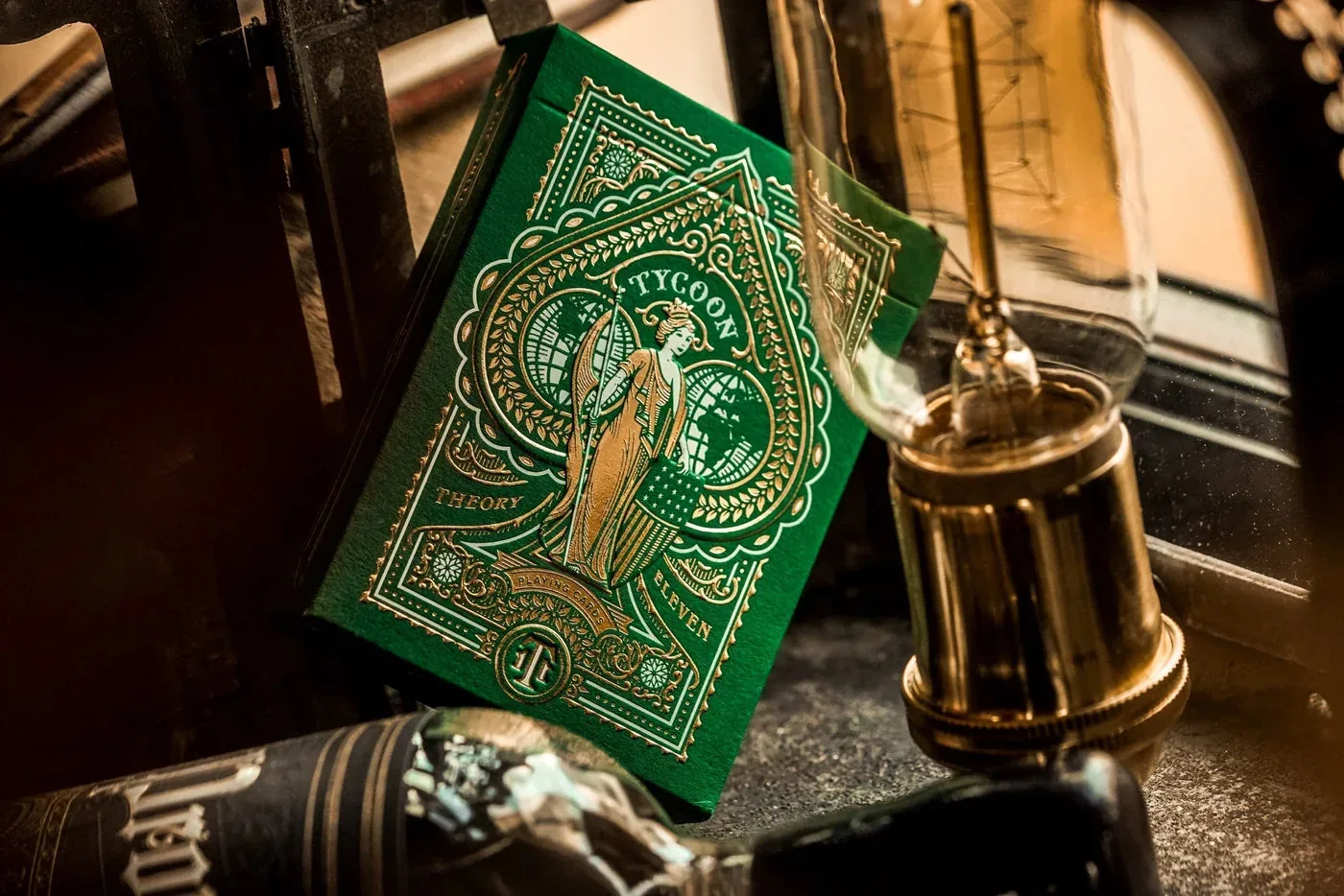 Tycoon Playing Cards - Green