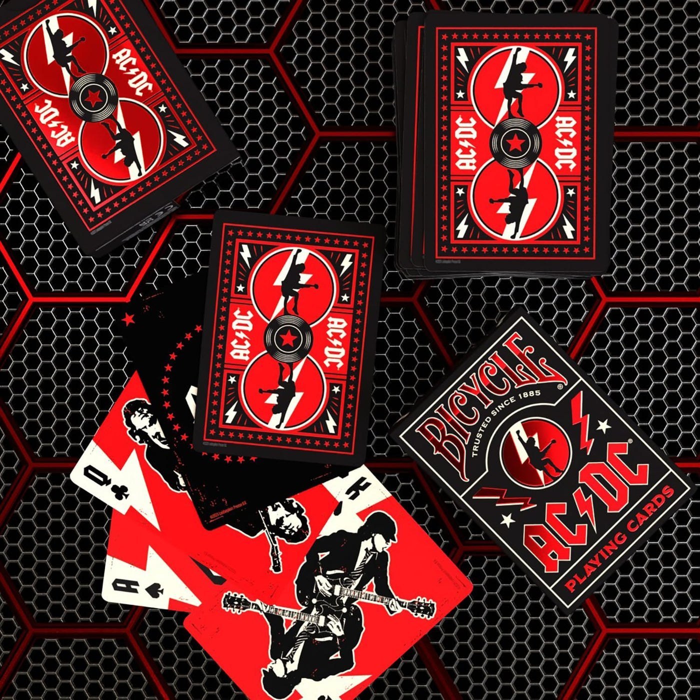 AC/DC Playing Cards