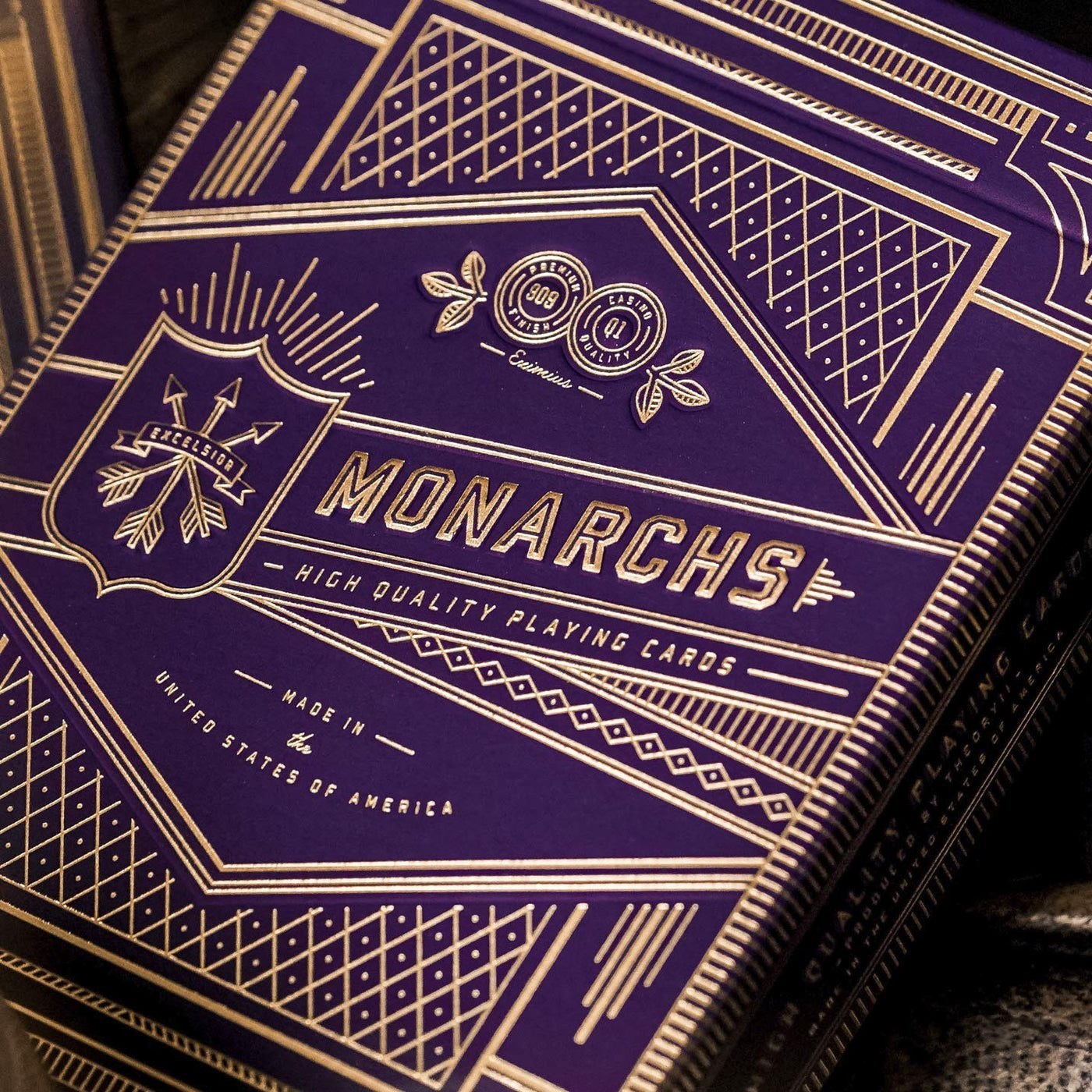 Monarch Playing Cards - Green