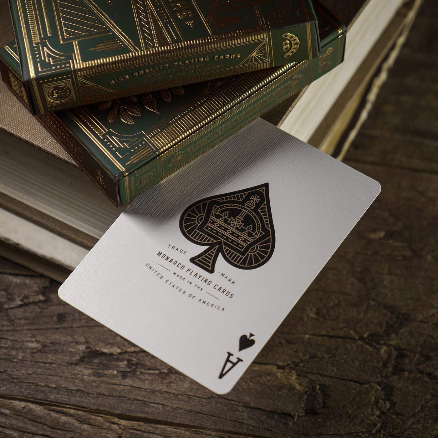 Monarch Playing Cards - Green