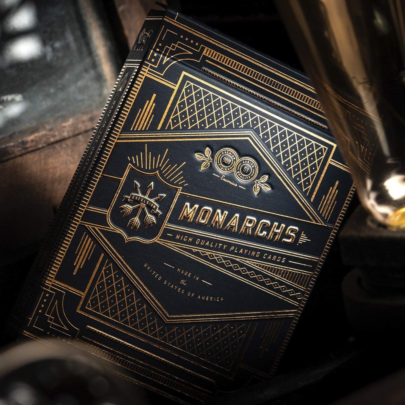 Monarch Playing Cards - Green