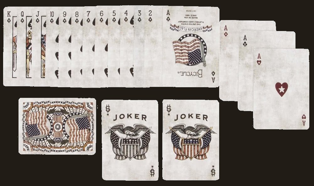 Stars and Stripes Playing Cards