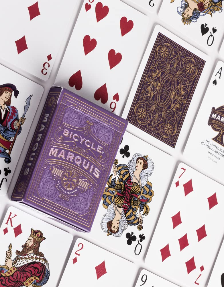 Marquis Playing Cards - White