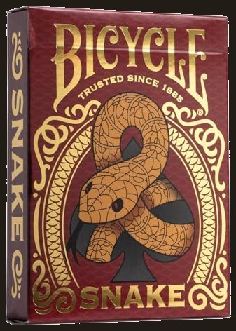 Chinese Zodiac Snake Playing Cards