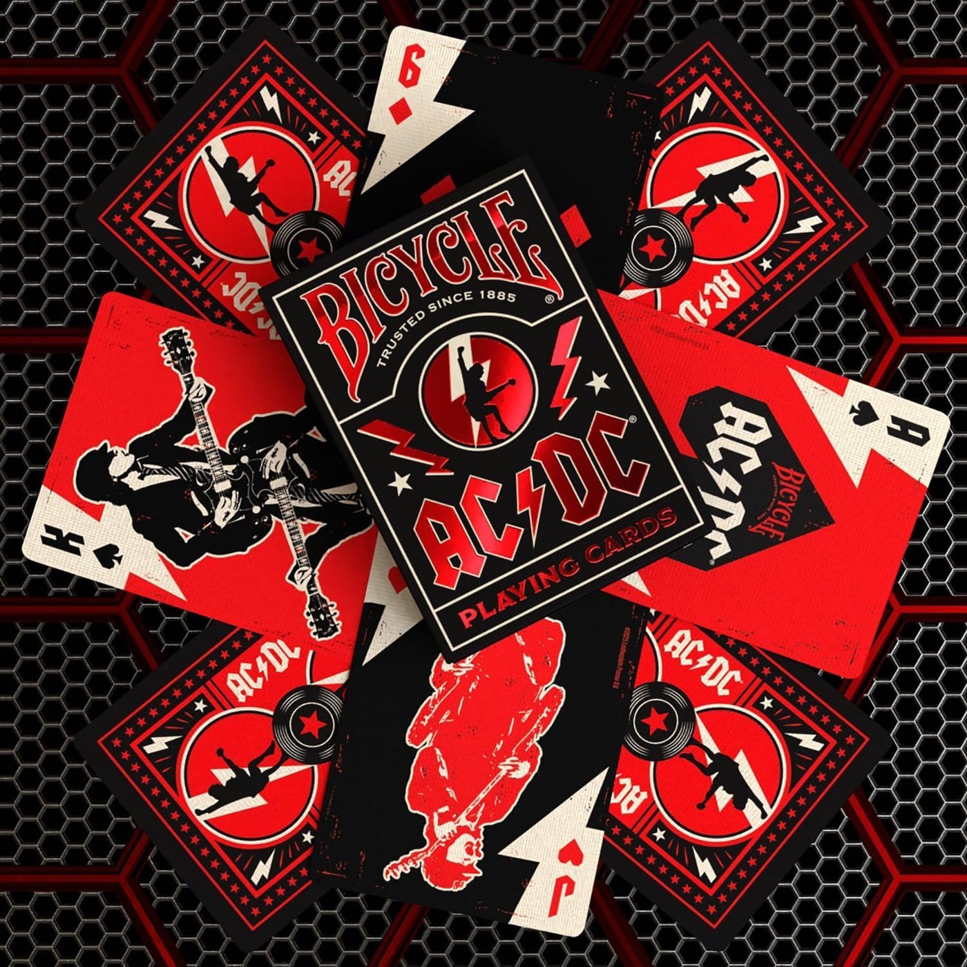 AC/DC Playing Cards