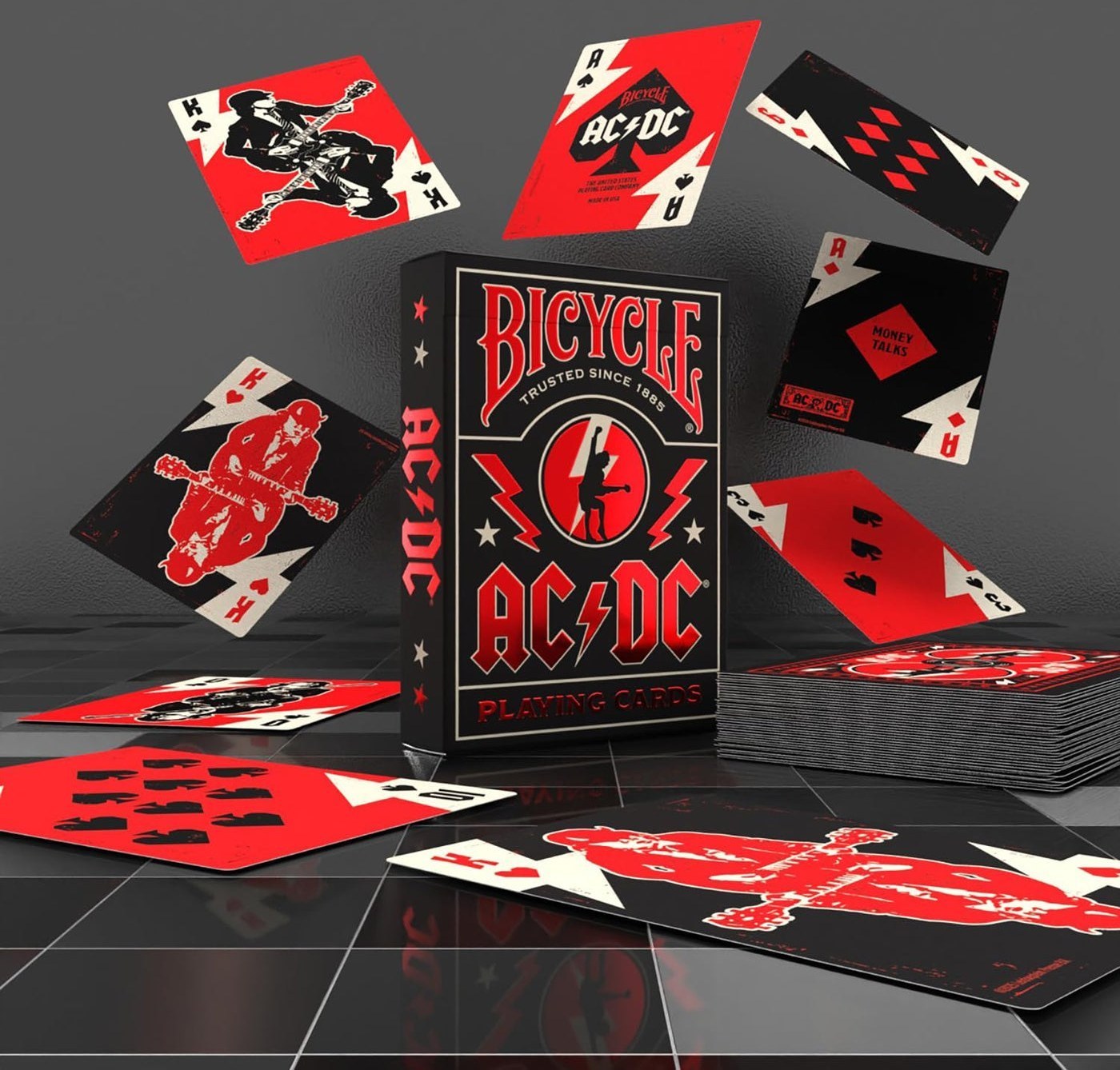AC/DC Playing Cards