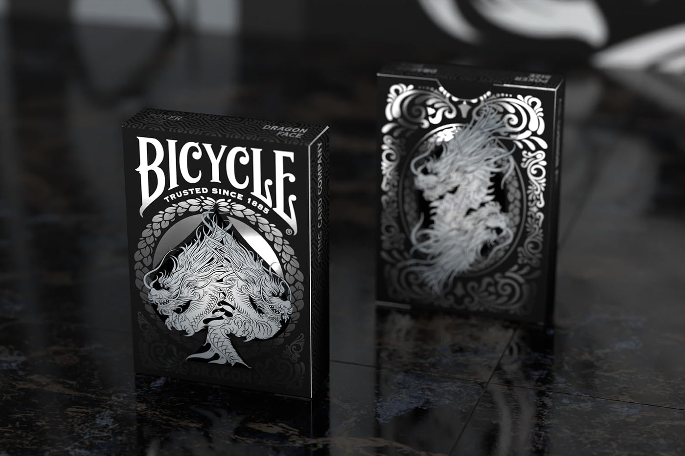 Black Dragon Playing Cards