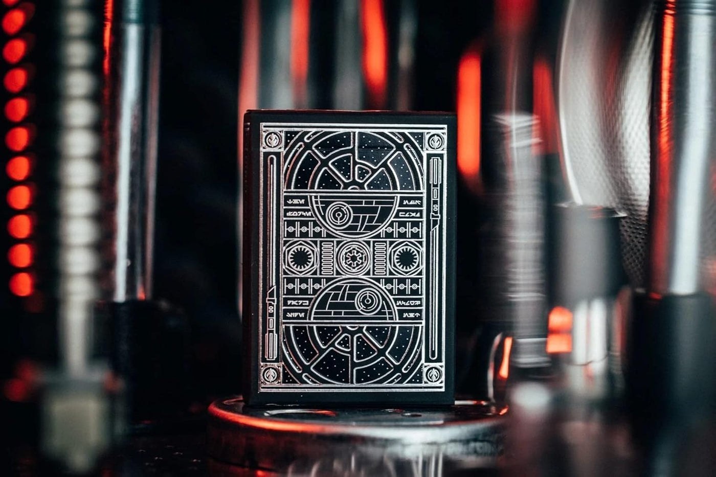 theory11 Star Wars Silver Special Edition - Grey Dark Side Premium Playing Cards Theme Deck